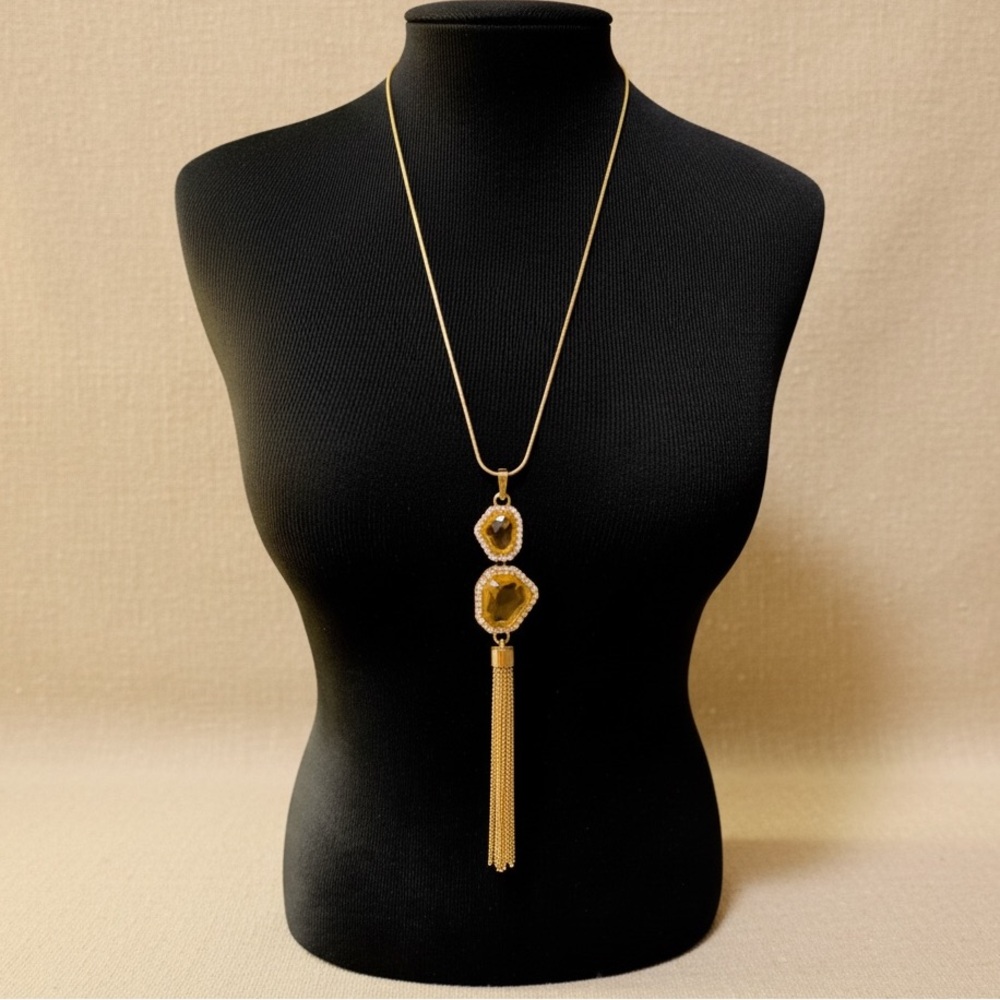 Necklace is 14 ", NWT, earrings  2,5 NWOT